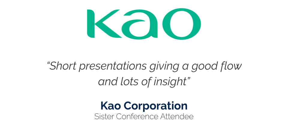 Kao Corporation attendee testimonial